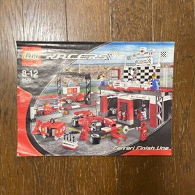 LEGO 8672 Racers Ferrari F1 Finish Line 2006