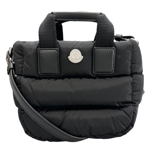 MONCLER Moncler Charadock Shoulder Bag Nylon Black Ladies