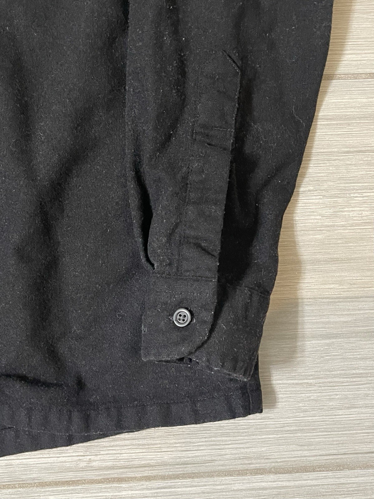 Pendleton Board Shirt Fitted Button Up Black Virg… - image 4