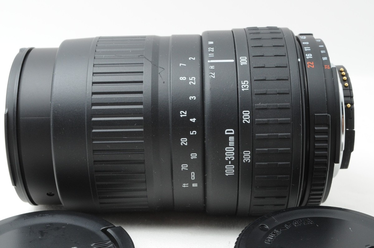 NEAR MINT] SIGMA 100-300mm f/4.5-6.7 DL AF Zoom Lens for Nikon F