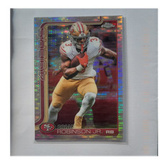 Topps Chrome 2023 Brian Robinson Jr. #296 San Francisco 49ers NFL Football Card