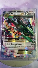 M Rayquaza EX 76/108 Ultra Rare Holo Pokemon TCG Roaring Skies