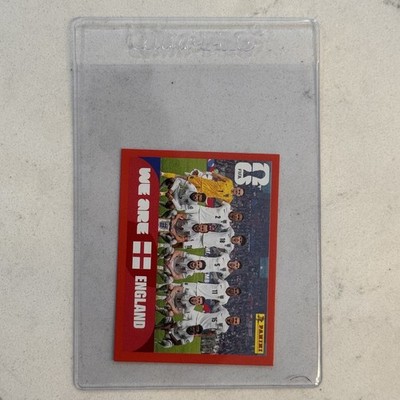 2026 Panini Fifa World Cup USA Sticker ENG13 England Team Photo Red Parallel