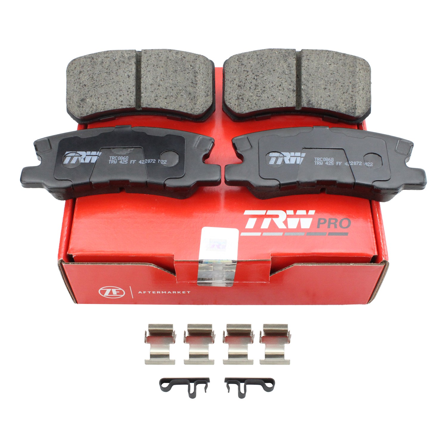 TRW TRC0868 Pro Disc Brake Pad Set for Reliable Stopping Power