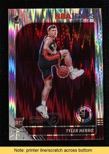 2019 NBA Hoops Premium Stock Rookie Variation Flash Prizm Tyler Herro READ 4f5