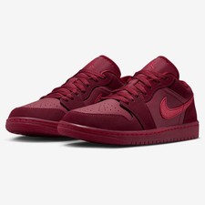 Jordan Air Jordan 1 Low SE Rojo Borgoña IB7012-600 Mujer Talla 6-10 Nuevo