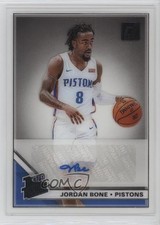2019-20 Panini Clearly Donruss Rated Rookie Jordan Bone #CA-JBN Auto 0t02