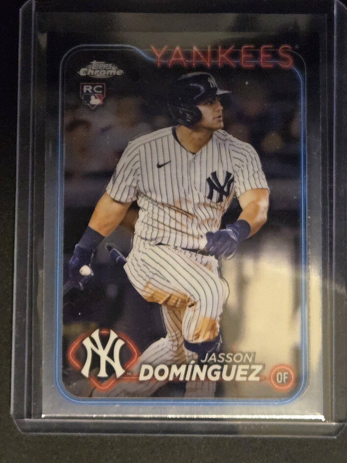 2024 Topps Chrome Rookie Card RC #89 Jasson Dominguez New York Yankees