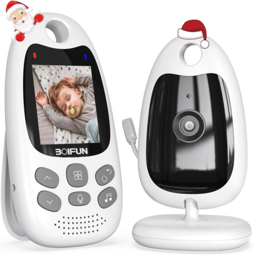 Baby Monitor, Videocamera Schermo Da 2.0'' 750Mah Supporto Batteria Ricaricabile - Foto 1 di 12