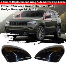 Replacement Side Mirror Cap Cover For Jeep Grand Cherokee Dodge Durango 2011-21