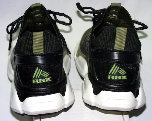 RBX Live Life Active EF12062 FENT2-GR Running Sneaker Textile/PU Green/Blk,9,New - Picture 7 of 8