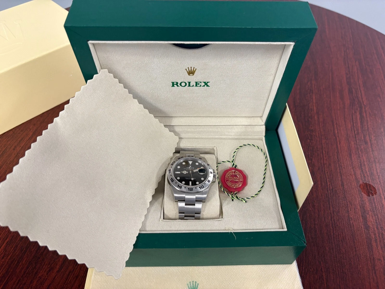 Rolex Explorer II 216570 Silver Oyster Bracelet 42mm