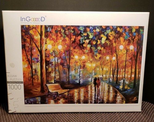 Ingooood Rainy Night Walk Wooden Puzzle 