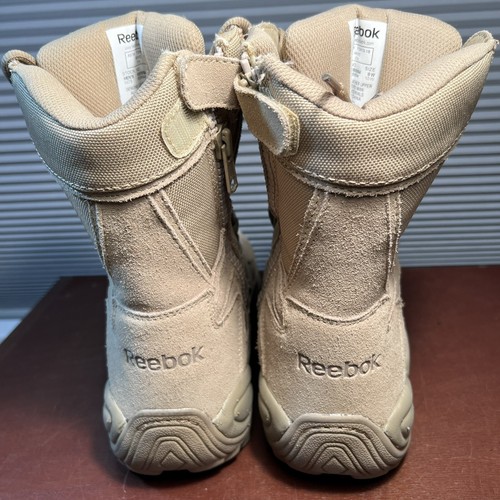 REEBOK 8" RAPID RESPONSE Men’s 8W (Women’s 10W) COMPOSITE Toe SIDE-ZIP BOOTS - Picture 10 of 13