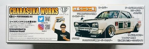AOSHIMA 1/24 LB Performance Skyline Charasuka Works LB-14 scale model kit - Picture 11 of 12