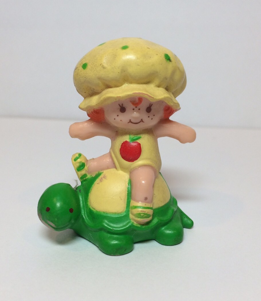 Vintage Strawberry Shortcake 80s Mini Figure Scent PVC APPLE Vintage Strawberry Shortcake 80s Mini Figure Scent PVC APPLE