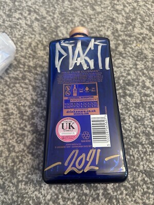 Dface X Haig Clubman Whisky Empty Bottle signed & card- Edition Of 1000 