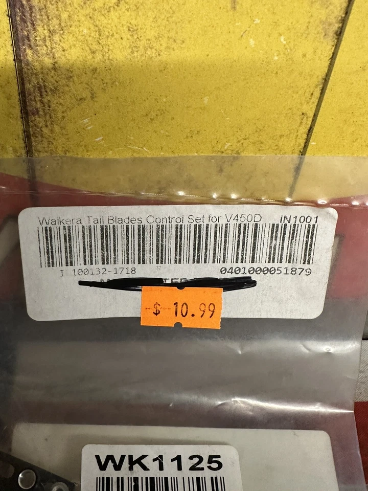 Juego de control de cuchillas traseras Walkera WK125 para: V450D Foto 3 de 4