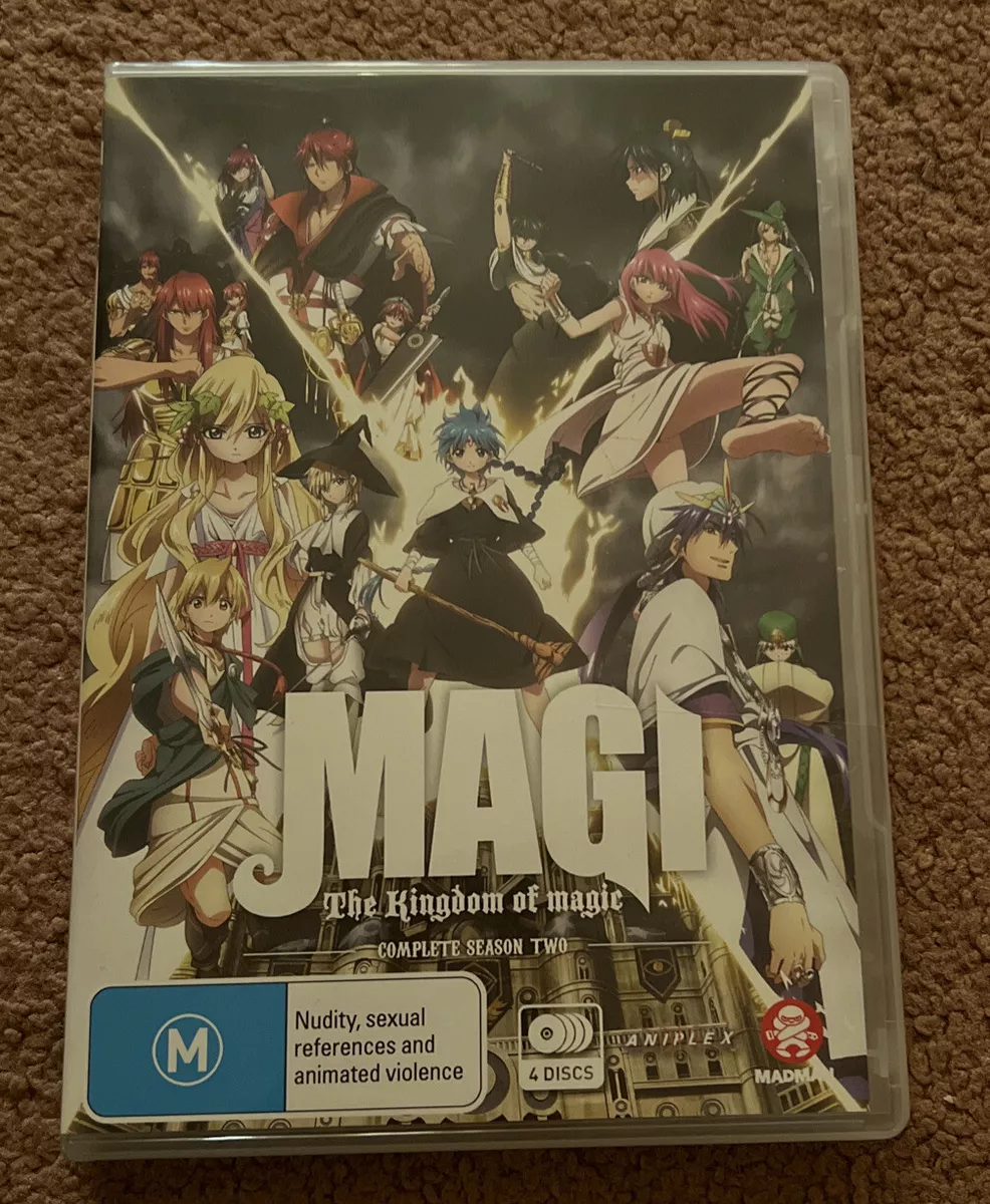 Magi: The Kingdom of Magic Season 2 Collection 2 DVD, Madman