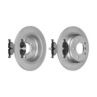 f.becker_line Bremsscheiben Ø298MM + BremsbelÄGe Hinten FÜR BMW 5 BMW