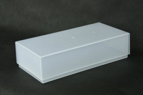 20 x Plastic DL Comp Slip / Craft Boxes - 226mm x 116mm x 55mm   - Picture 1 of 1