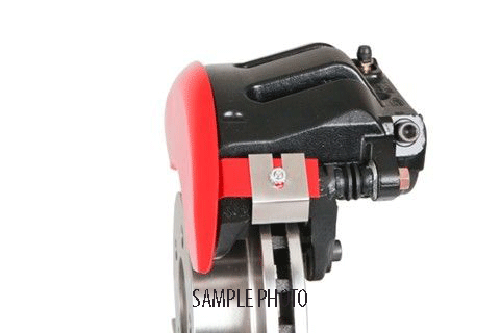 2021-2025 Ford Explorer ST / Line Front + Rear Red MGP Brake Disc Caliper Covers - Foto 6 di 10