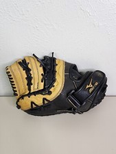 Mizuno Gxf101 Dakota Leather Black/brown Baseball Glove LFT Throw Softball 1st