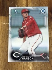 2016 Bowman Draft - Chrome Draft Picks Nick Hanson #BDC-54 (RC)