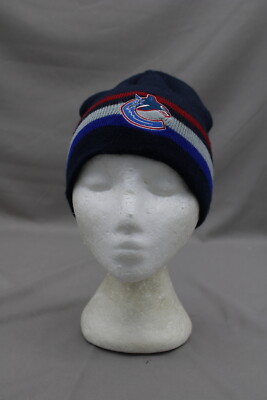 Vancouver Canucks Toque (VTG) Striper Original Orca Adult Stretch Fit 