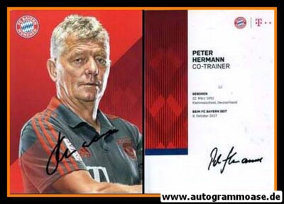 Autograph Football | FC Bayern Munich | 2018 | Peter HERMANN