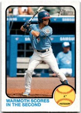 2022 Topps Heritage Minor League #102 Logan Warmoth Buffalo Bisons