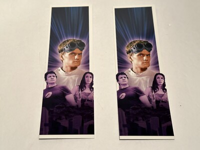 DR HORRIBLES SING-ALONG BLOG set of 2  promo bookmarks Neil Patrick Harris