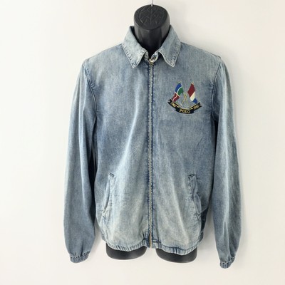 Polo Ralph Lauren Cross Flags Denim Jacket Anniversary Reissue 