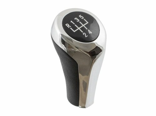 Pommeau De Levier De Vitesse En Bois Pour BMW - Compatible E39, E46, E90, E60 Et Autres - Design Bois/noir