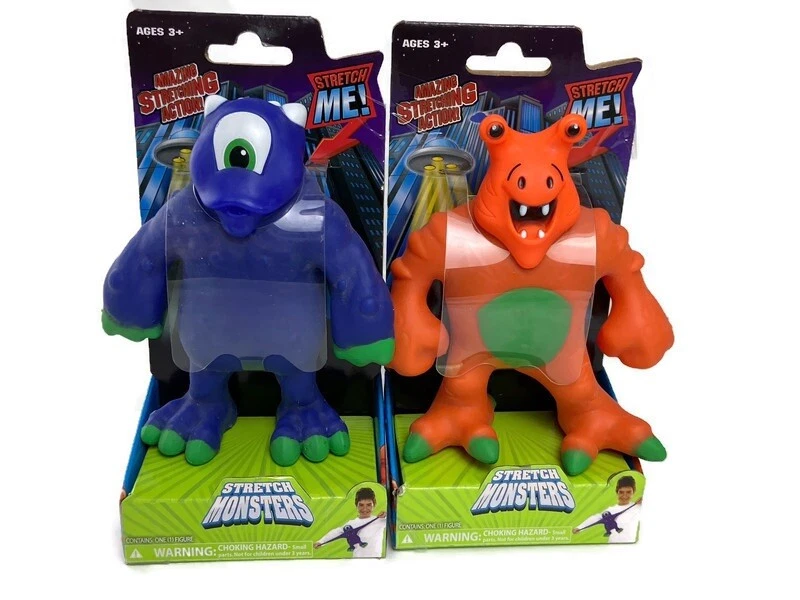 Stretch Monsters Xtendar Pulldor Orange Purple Durable Strong