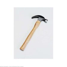 Wooden Handle Steel Claw Hammers 8oz 12"