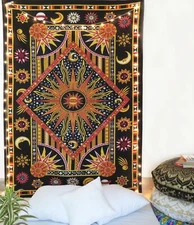 Boho Tapestry Indian Wall Hanging Beach Mat Decor Throw Blanket Twin Tapestries