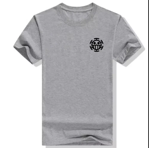 T-shirt adulto One Piece Trafalgar Law simbolo pirata anime taglia e - Foto 3 di 15