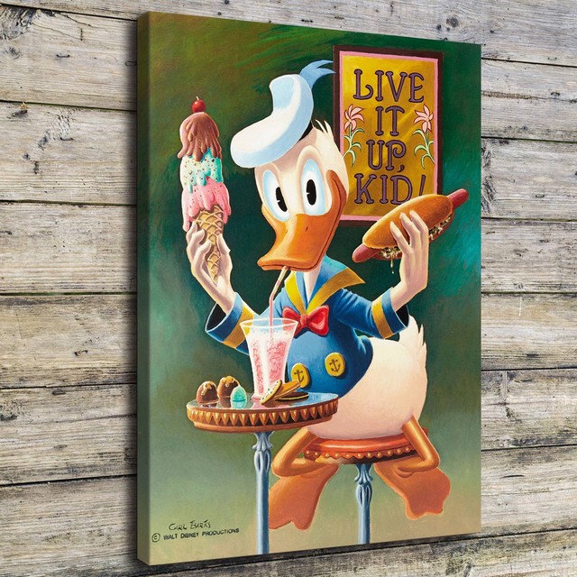 12"x16"Disney HD Canvas print Painting Home Decor Picture Room Wall art