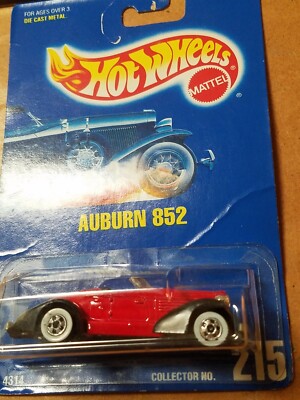 Auburn 852 Boat tail, Vintage 1978 Hotwheels, Diecast Collector