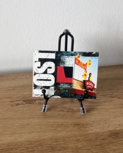 LOST Relics Prop Relic Material Card RC1 Mr. Cluck's Chicken Shack Sign #41/350 - Image 2 of 4