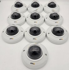 LOT OF 10 Axis M3045-V Network HDTV 1080P IP Mini Dome Security Cameras Tested