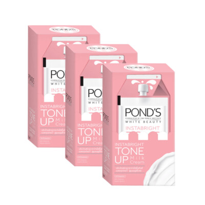 Pond's White Beauty Instabright Tone Up Milk Cream Face Brightening Glowing Skin