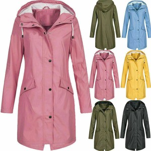 Womens Waterproof Raincoat Ladies 