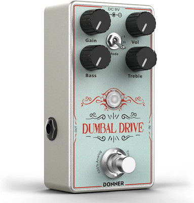 Overdrive Guitar Pedal, Dumbal Drive Overdrive Pedal for Electric Guitar, Dumble