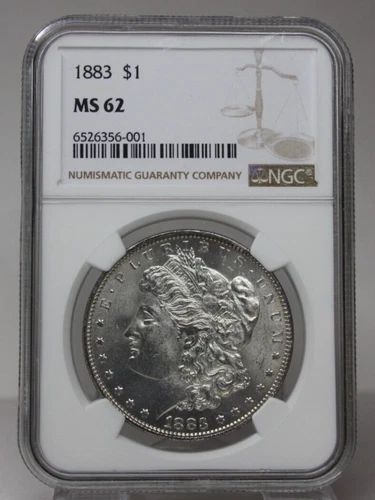 NGC MS62 1883 $1 Morgan Silver Dollar   [113GRA]