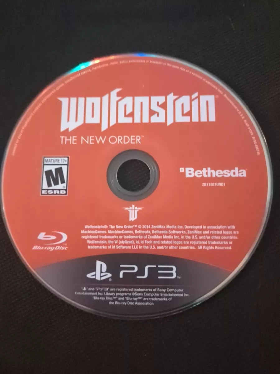 Wolfenstein: The New Order PlayStation 3