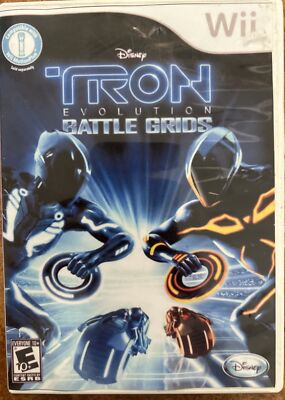 Tron Evolution Battle Grids (Nintendo Wii,2010) Tested / No Manual