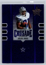 2005 Leaf Rookies & Stars #C-14 Julius Jones Crusade Purple #/250