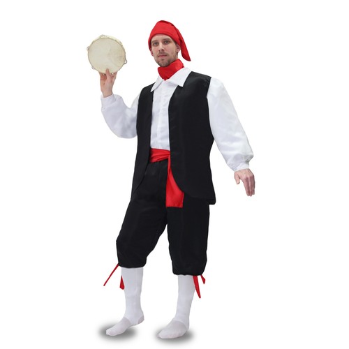 VESTITO COSTUME Maschera di CARNEVALE - Adulti TARANTELLA UOMO | eBay